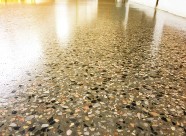 CreteScapes residential floor polishing in San Angelo, TX