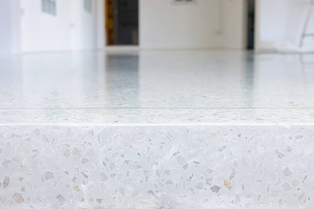 CreteScapes concrete polishing in Wolfforth, TX with smooth polished concrete floor